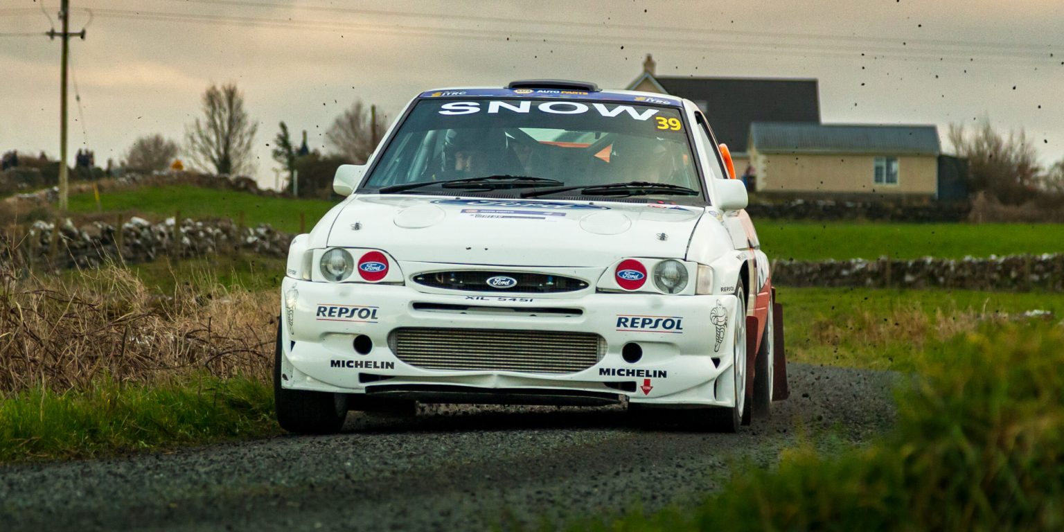 Jason McSweeney’s Ford Escort WRC is an example of the variety of cars set to take on the West Cork Rally.